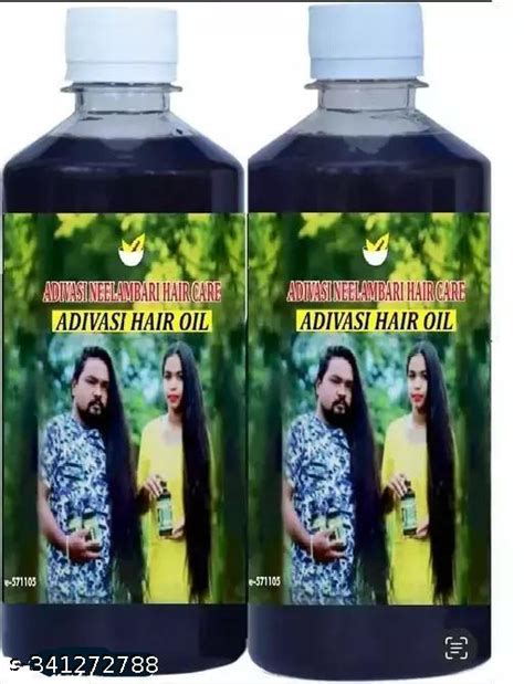 Adivasi 100 Natural Ayurvedic Herbal Hair Growth Oil For Men And Women