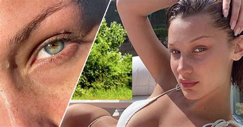 Bella Hadid Gets Artsy With Another Bikini Photo Shoot