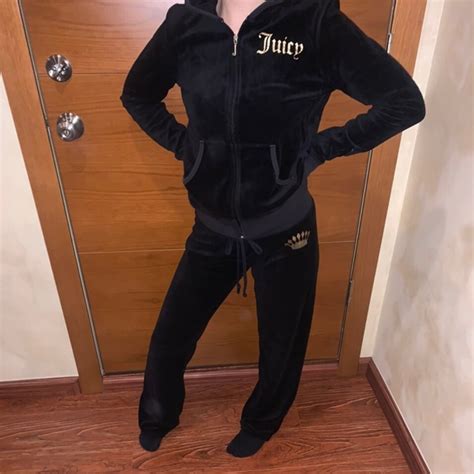 Juicy Couture Other Black Juicy Couture Tracksuit Poshmark