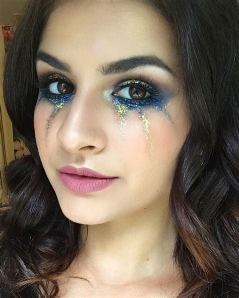 Glitter Tears Makeup Tutorial