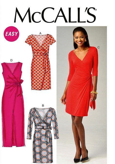 22 Best Sewing Wrap Dress Patterns Ideas Dress Patterns Wrap Dress