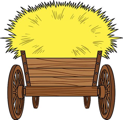 Royalty Free Hay Ride Clip Art Vector Images And Illustrations Istock