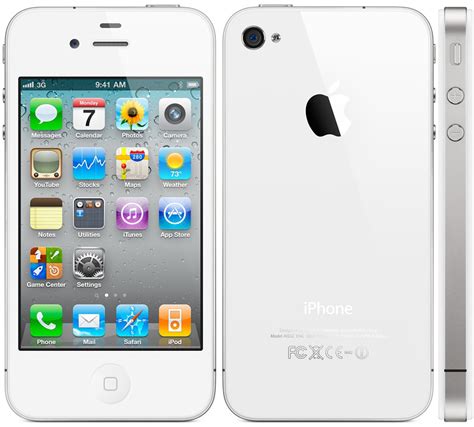 Apple Iphone 4s 32gb Smartphone Att Wireless White Excellent