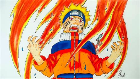 Comment Dessiner Naruto Mode Kyubi Imagesee