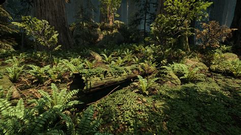 Dices Vegetation Artist Experiments With Unreal Engine 4 Creates