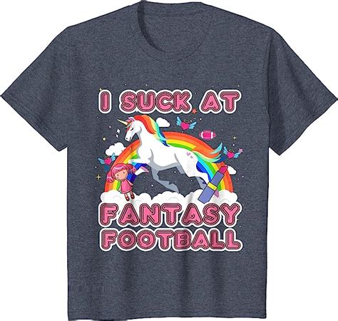 Amazon Com Funny I Suck At Fantasy Football T Shirt League Loser Shirt