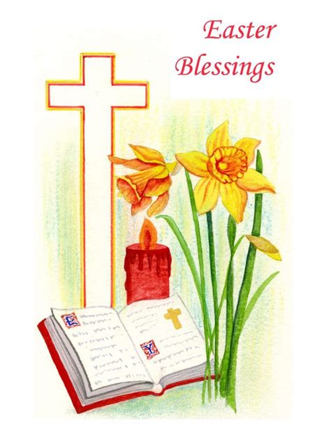 Easter Religious Cards Ea4 Pack Of 25 4 Designs