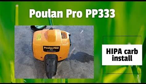 poulan brush cutter ppb4000c user manual