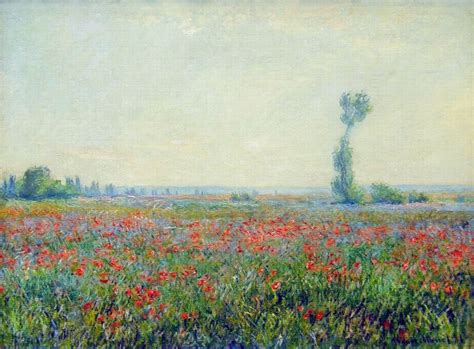 Poppy Field 1881 Claude Monet