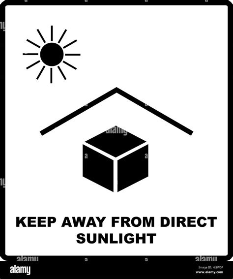 Protect From Sunlight Symbol Art