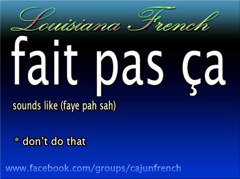 Pin by Angela LaCroix on Cajun French | Basic french words, French ...