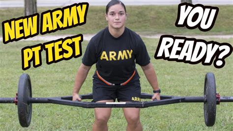 Us Army New Army Pt Test Army Combat Fitness Test