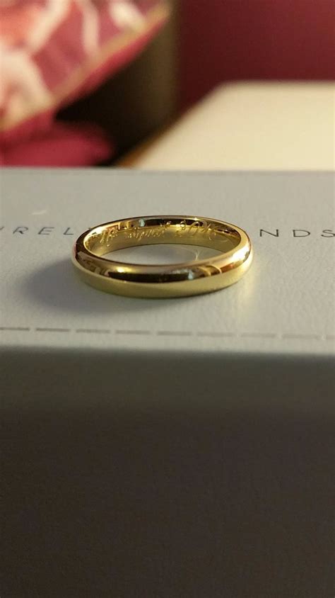 Traditional Gold Wedding Band Is Here PICS Gold Wedding Band Plain