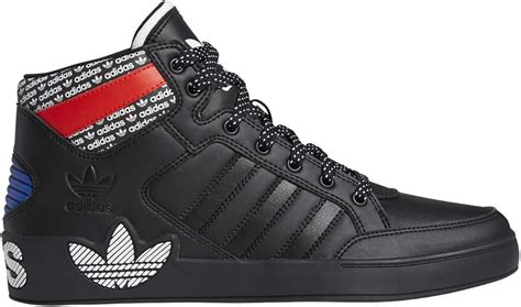 Adidas Hard Court Hi Baskets Mode Homme Noir Amazonfr Chaussures Et Sacs