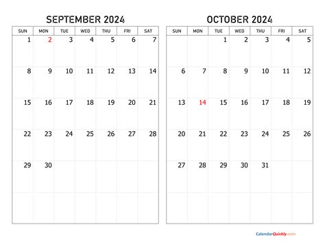 Calendar September October 2024 Excel Latest News