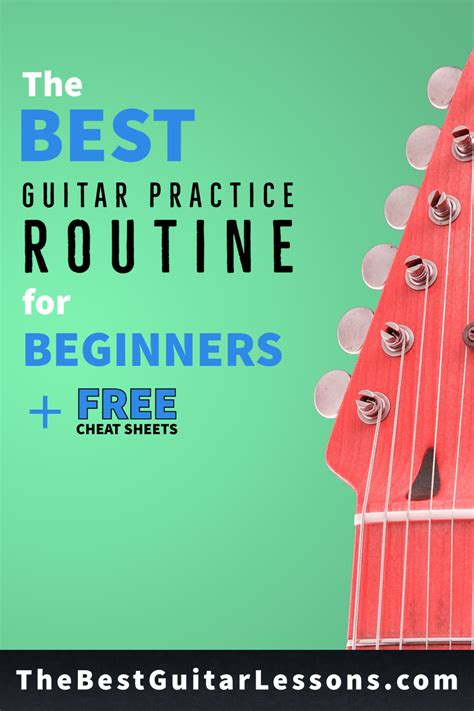 The Best Guitar Practice Routine For Beginners Free Online Guitar