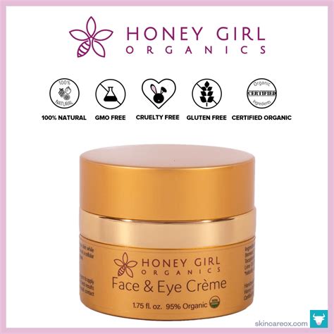 Honey Girl Organics Usda Certified Organic Face And Eye Moisturizer