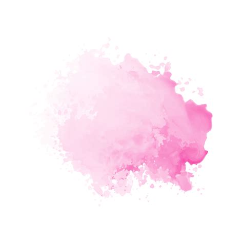 Abstract Pink Watercolor Water Splash On A White Background 5360946