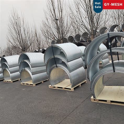 Under Ground Road Pipe Culvert Assemble Corrugated Steel Pipe Factory