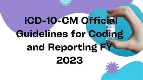 Icd 10 Cm Official Guidelines For Coding And Reporting Fy 2023