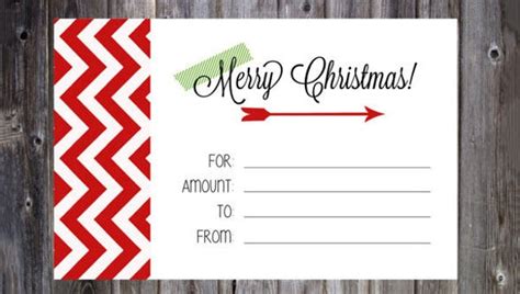christmas gift certificate templates psd pages word ai