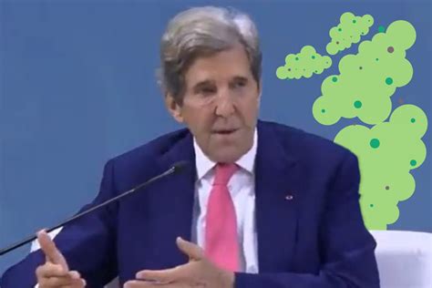 john kerry emits his own emissions as he rips a fart during speech at climate panel free beer