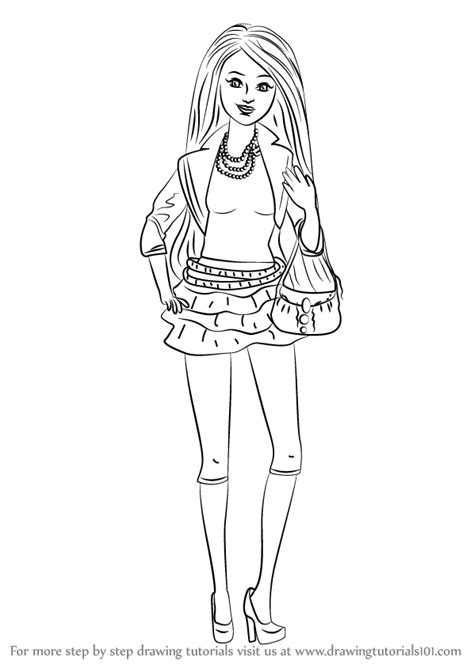 Coloring Pages Barbie Life In The Dreamhouse Barbie In The Dream