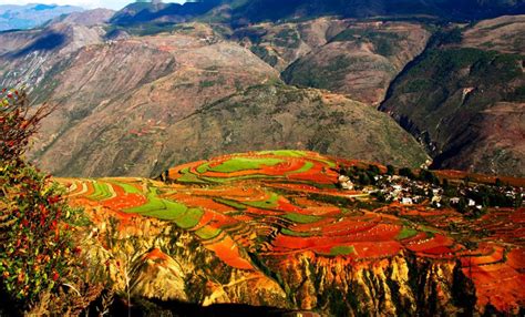 The Photos Of Dongchuan Red Land In Kunming Yunnan Exploration