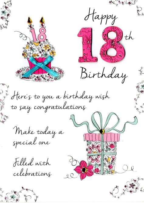 Happy 18th Birthday Greeting Card Cards Images And Photos Finder