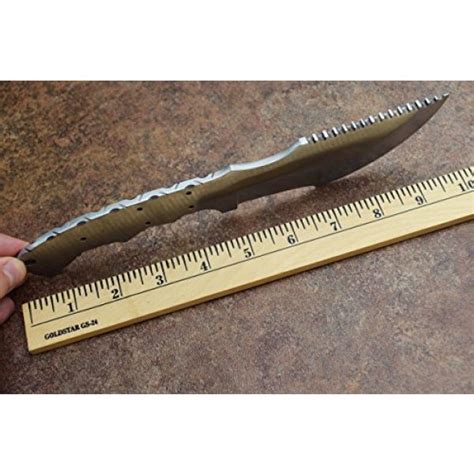 Whole Earth Supply Tracker D 2 Steel Knife Making Blank Blade Hunting