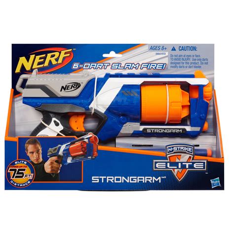 New Nerf N Strike Elite Strongarm Blaster Gun Dart Toy
