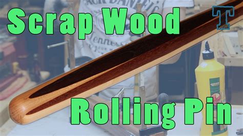Scrap Wood Project Make A Pastry Rolling Pin Youtube