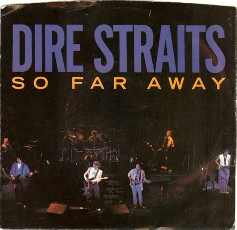 Dire Straits So Far Away Vinyl 7 45 Rpm Single Discogs