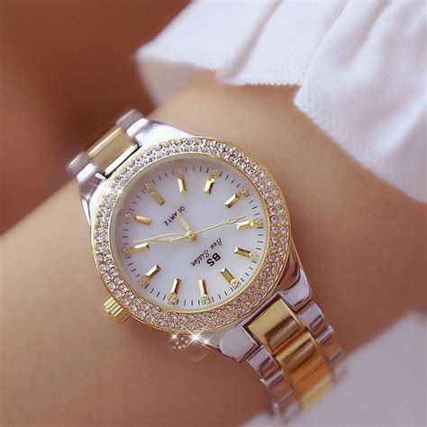 2019 luxury brand lady crystal watch women dress watch fashion rose gold quartz watches female