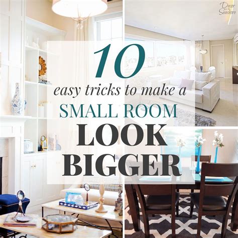 Wondering How To Make A Small Room Look Bigger These Easy Tricks Will