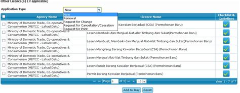 Salam sejahtera & selamat pagi buat seluruh warga sabah. : Tutor BLESS :: Tutor 3 : Permohonan Lesen