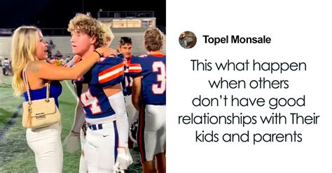 Proud Mom Claps Back After Photo Of Her Hugging Son Post Game Raises