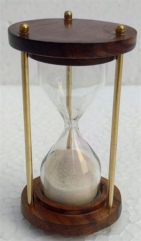 13 Min Wooden Brass Sand Timer At Rs 150piece In Roorkee Id