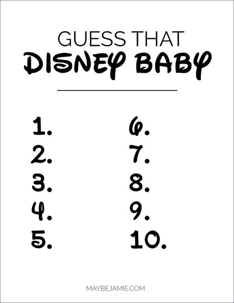 Baby Shower Game Ideas Free Printables Maybe Jamie