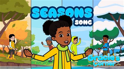Seasons Song Learning Seasons With Gracies Corner Nursery Rhymes