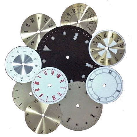 Round Clock Dials Clockworks