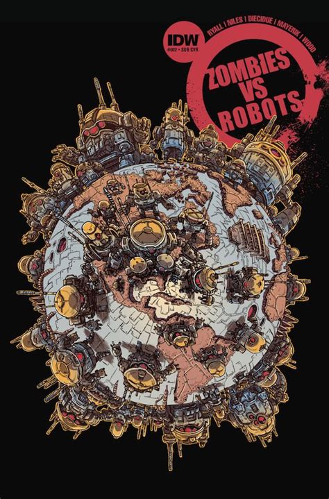 Zombies Vs Robots 2 Idw Publishing Written By Chris Ryall Steve