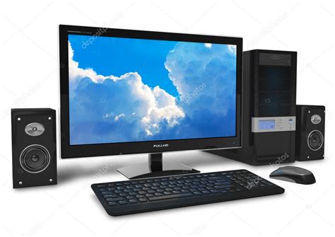 Desktop Computer Stock Photo By ©scanrail 5753786