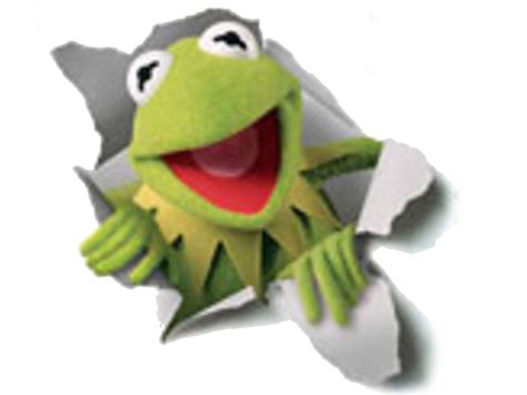 Sticker De Kermit03 Sur Other Muppet Show Kermit The Frog Dechire
