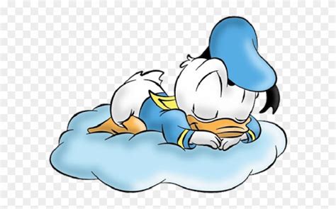 Download Donald Duck Clipart Cute Baby Baby Donald Duck Sleeping