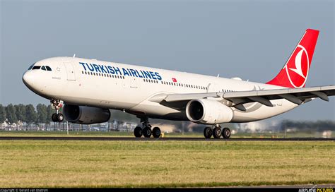 Tc Jno Turkish Airlines Airbus A330 300 At Amsterdam Schiphol
