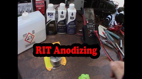 Diy Rit Dye Anodizing How To Anodize Aluminum At Home Youtube