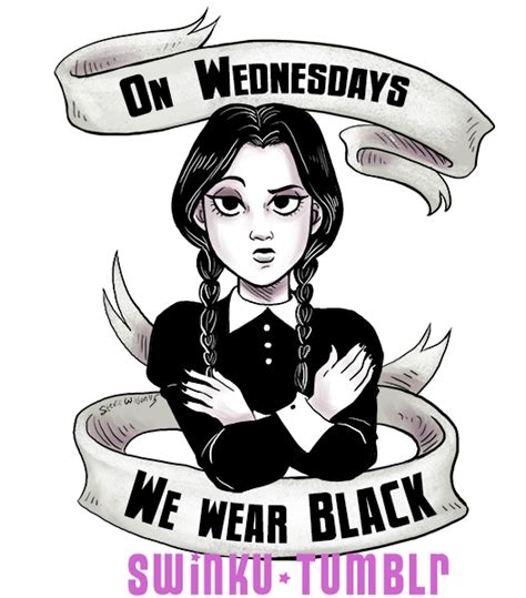 Wednesday Addams Png Free Logo Image