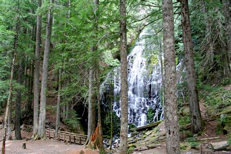 Ramona Falls North Oregon Cascades