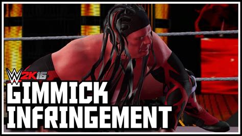 Wwe 2k16 Gimmick Infringement The Demon Kane Youtube